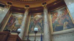 Chamber of the Wisconsin State Senate