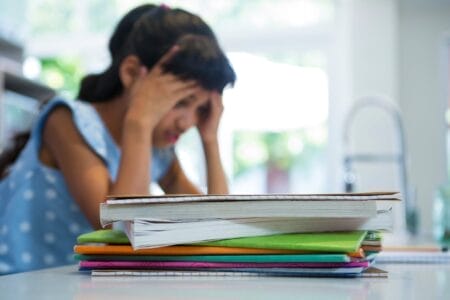 Wisconsin student struggling with school studies as a result of state’s lowered standards for achievement